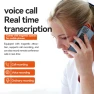 Thumbnail A3 Dual-key Arc-Frame Twill Texture Ultra-thin AI Smart Voice Recorder with AIREC App Support, 8GB — Translator Device