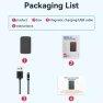 Thumbnail A3 Dual-key Arc-Frame Twill Texture Ultra-thin AI Smart Voice Recorder with AIREC App Support, 8GB — Translator Device