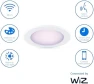 Thumbnail Smart 5-6 Inch Retrofit Recessed Downlight 4-Pack, 750 Lumens, LED Color Changing Lights — Smart Light Bulb, Philips