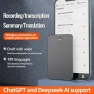 Thumbnail Ultra-thin AI Smart Voice Recorder — Translator Device