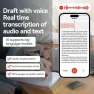 Thumbnail Ultra-thin AI Smart Voice Recorder — Translator Device