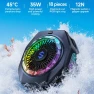 Thumbnail Magnetic Semiconductor Cooling Back Clip Mobile Phone Radiator, Black Shark