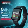 Thumbnail Smart Watch with Blood Pressure, Blood Oxygen and Heart Rate Monitoring — Smart Watch