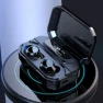 Thumbnail Bluetooth 5.0 LED Display Screen Waterproof Binaural Wireless Bluetooth Headset — Wireless Earbuds, HAMTOD