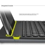 Thumbnail Multi-device Wireless Bluetooth Keyboard with Integrated Stand — Bluetooth Keyboard, Logitech