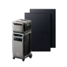 Expansion battery and 2 × 440 W rigid solar panels