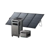 Expansion battery and 400 W solar panel