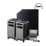 2 stations, Power Backup Kit, 4 × 410 W panels