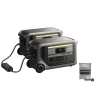 2 power stations + 10-circuit manual transfer switch