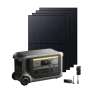 Power Saver Kit + 4 × 440 W rigid solar panels