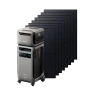 Expansion battery and 8 × 440 W rigid solar panels