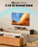 Thumbnail Sound Bar with Subwoofer and 2 Rear Speakers — Sound Bar, Hiwill