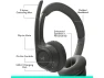 Thumbnail Wireless Bluetooth Headset — Wireless Earbuds, Logitech