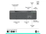 Thumbnail Wireless Keyboard — Bluetooth Keyboard, Logitech