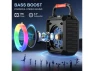 Thumbnail Portable Karaoke Machine, Black, with 2 Wireless Microphones — Karaoke Machine, JYX
