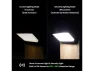 Thumbnail Solar SMD LED Security Wall Pack Light, Black, 4-Pack — Smart Outdoor Lighting, Home Zone Security