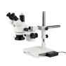 Thumbnail Stereo Microscope SM-3T with 144-LED Ring Light and HD428N Camera — Digital Microscope, AmScope
