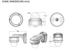 Thumbnail 5MP Outdoor IR Vandal Dome IP Camera — Security Camera, Eyemax