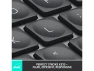 Thumbnail Compact Wireless Illuminated Keyboard — Bluetooth Keyboard, Logitech