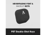 Thumbnail IZO Black Willow Mechanical Keyboard — Bluetooth Keyboard, AZIO