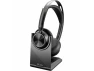 Thumbnail Voyager Focus 2 Headset with USB-C/A Adapter and Charging Stand — Wireless Earbuds, Poly