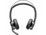 Thumbnail Voyager Focus 2 Headset with USB-C/A Adapter and Charging Stand — Wireless Earbuds, Poly