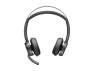 Thumbnail Voyager Focus 2 Headset with USB-C/A Adapter and Charging Stand — Wireless Earbuds, Poly