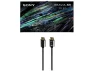 Thumbnail 77-inch QD-OLED 4K TV with HDMI cable — Smart TV, Sony