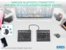Thumbnail Ergonomic Bluetooth Wireless Keyboard — Bluetooth Keyboard, Kinesis