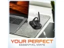 Thumbnail Wireless Computer Headset, Black — Wireless Earbuds, Delton