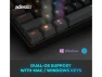 Thumbnail Mechanical Illuminated Mini Keyboard — Bluetooth Keyboard, ADESSO