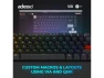 Thumbnail Mechanical Illuminated Mini Keyboard — Bluetooth Keyboard, ADESSO