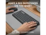 Thumbnail Wireless Keyboard and Mouse Combo — Bluetooth Keyboard, Logitech