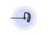 Thumbnail Wireless Mono Headset Teams — Wireless Earbuds, Yealink