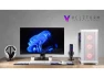 Thumbnail White Gaming Desktop PC — Desktop Computers, Velztorm
