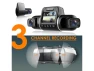 Thumbnail 3-Channel Dash Camera — Dash Cam, Rexing