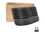 Thumbnail Ergonomic Wireless Keyboard — Bluetooth Keyboard, Logitech
