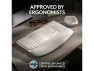 Thumbnail Wave Keys Wireless Ergonomic Keyboard — Bluetooth Keyboard, Logitech