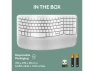 Thumbnail Wave Keys Wireless Ergonomic Keyboard — Bluetooth Keyboard, Logitech