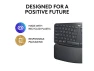 Thumbnail Wireless Ergonomic Keyboard, Black — Bluetooth Keyboard, Logitech