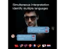 Thumbnail Smart Audio Bluetooth Glasses, AI Translation Style — Smart Glasses