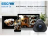Thumbnail WiFi IP Camera, 1.3MP, Black — Security Camera, ESCAM