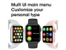Thumbnail Smart Watch, Gold — Smart Watch, ZOSKVEE