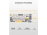 Thumbnail 75% Compact Wireless Mechanical Keyboard — Bluetooth Keyboard, GCROWN