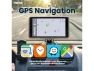 Thumbnail Portable Wireless CarPlay and Android Auto Display — Car Infotainment System, Drivvplay