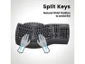 Thumbnail Wireless Ergonomic Split Keyboard — Bluetooth Keyboard, Perixx