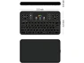 Thumbnail Mini Wireless Keyboard with Touchpad — Bluetooth Keyboard, PISKEKAT