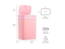 Thumbnail Pink 12L Trash Can — Smart Trash Can, Wenger