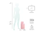 Thumbnail Pink 12L Trash Can — Smart Trash Can, Wenger