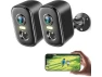 Thumbnail Wireless Outdoor Security Cameras, 2 Pack — Security Camera, Explus-C
